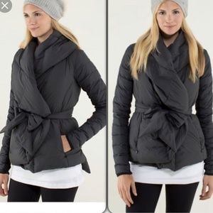 Lululemon Athletica Enfold Wrap Coat